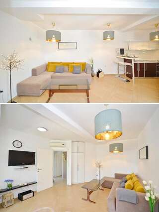 Апартаменты Apartments Kriva Ulica Котор Апартаменты с 1 спальней, с диваном-кроватью и террасой-16